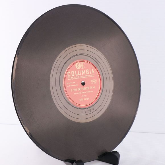 Gene Autry If You Only Believed In Me / Purple Sage 1946 10" 78 rpm Record 37036 - Picture 5 of 16